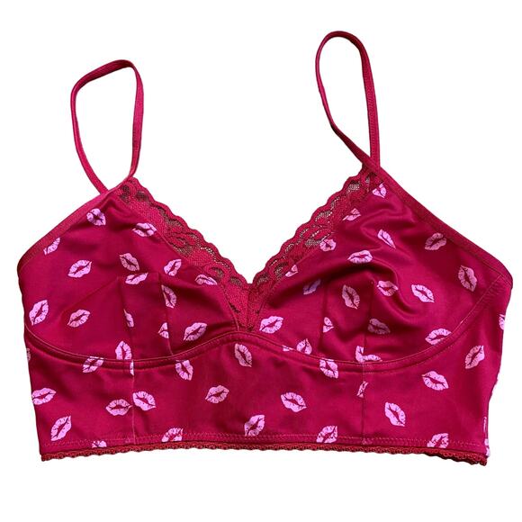 NWT Red Kiss Bralette - Picture 1 of 9